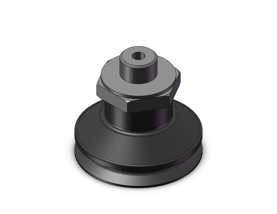 SMC ZP3-T16BS-A5 vertical vacuum inlet w/adaptr, ZP VACUUM PAD***